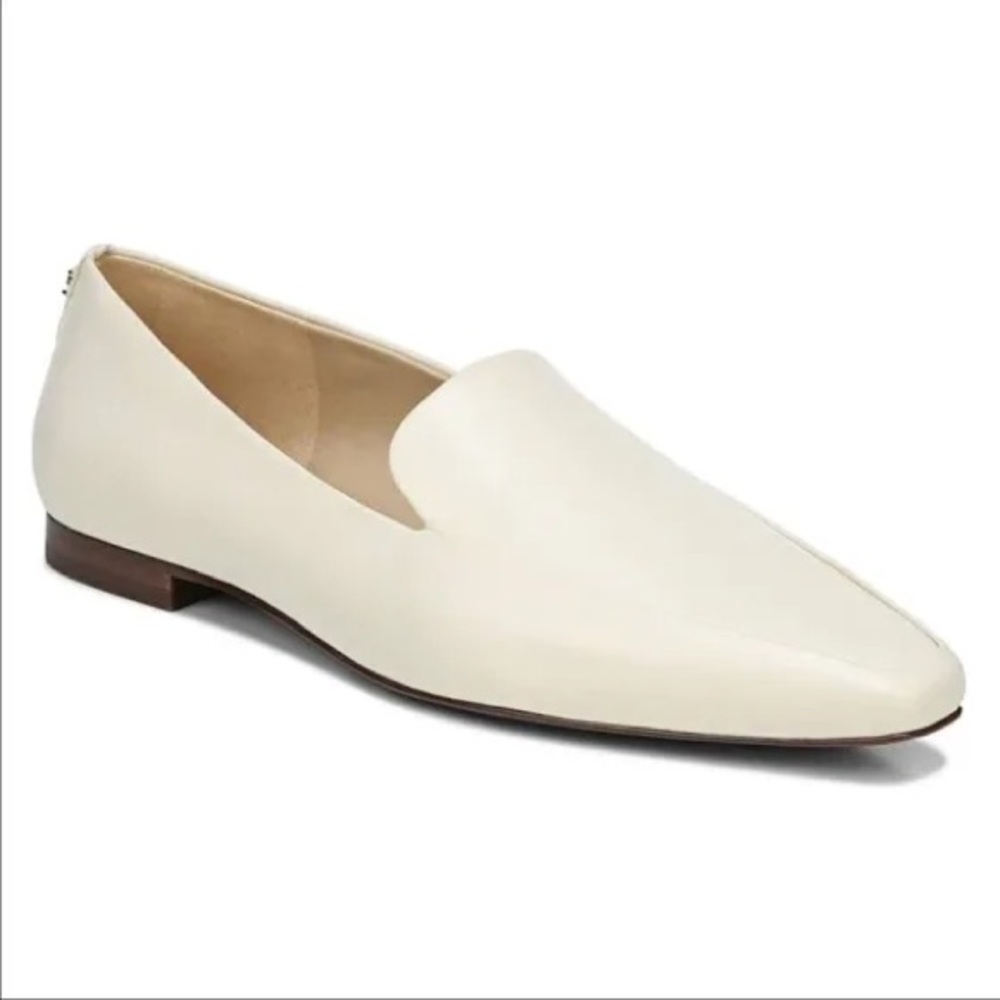 Sam Edelman Emelie square toe loafer 8.5M beige